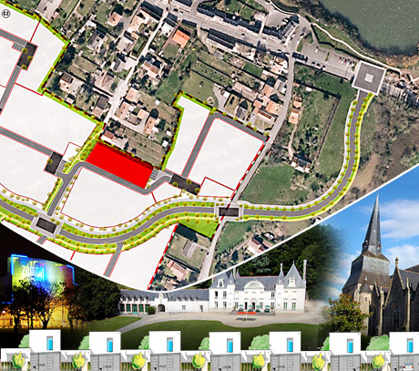 Plan les coteaux de la pelousière - saint herblain